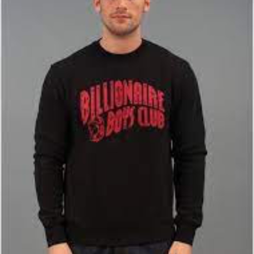 Billionaire boys clubs crew neck sweatshirt NWT
